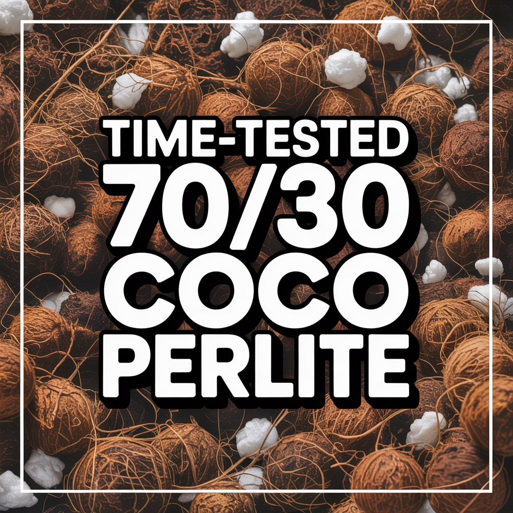 70/30 Cal Mag'd Coco | Classic 70/30 Coco to Perlite Mix | Best For Intermediate Growers