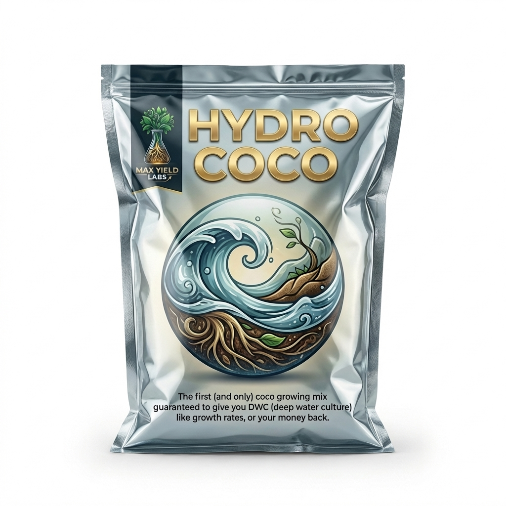 Hydro Coco | DWC Coco Growth | For Pros Only | High Frequency Fertigation Medium